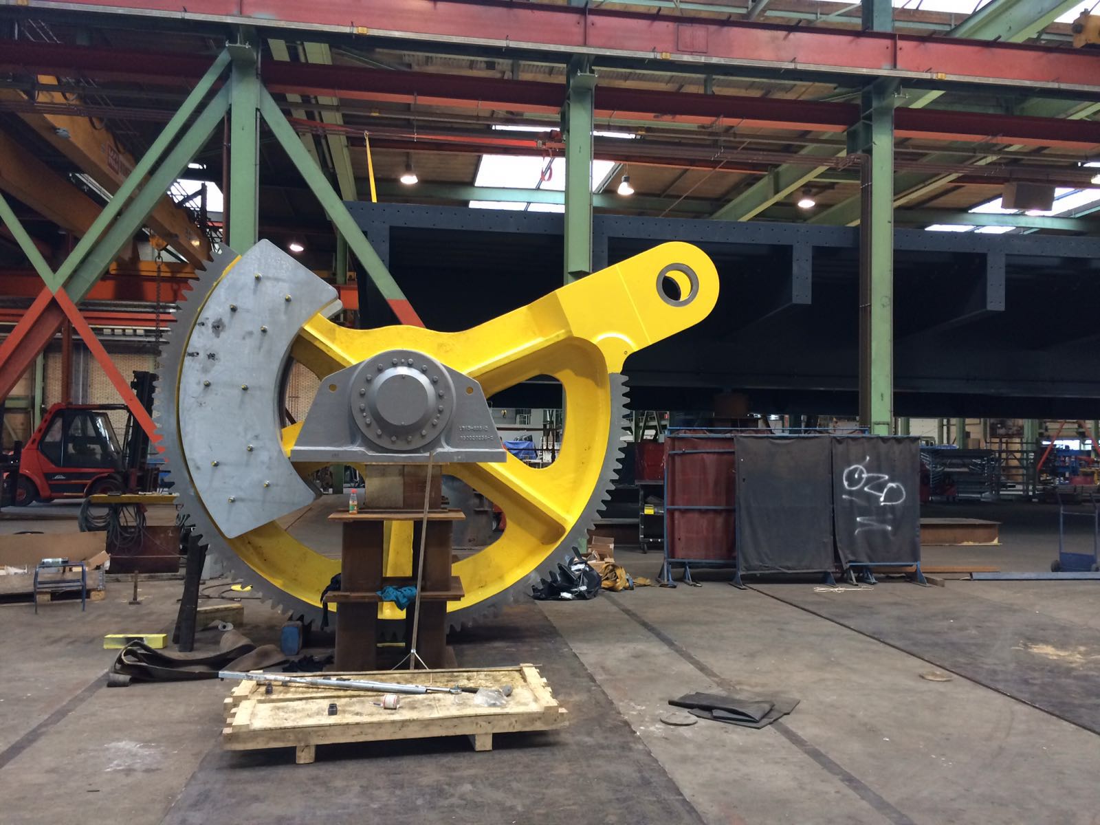 Panama wheel assembling